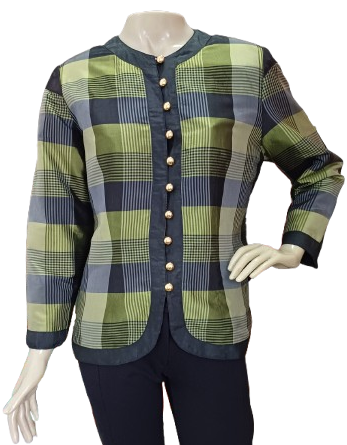 CASACO THAI SILK-MADE IN THAILAND - TAM=BUSTO=100 - CINTURA=90 - COMPR=64   (ref. 14280)