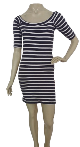 VESTIDO MALHA  - TAM VESTE P  (ref. 14288)