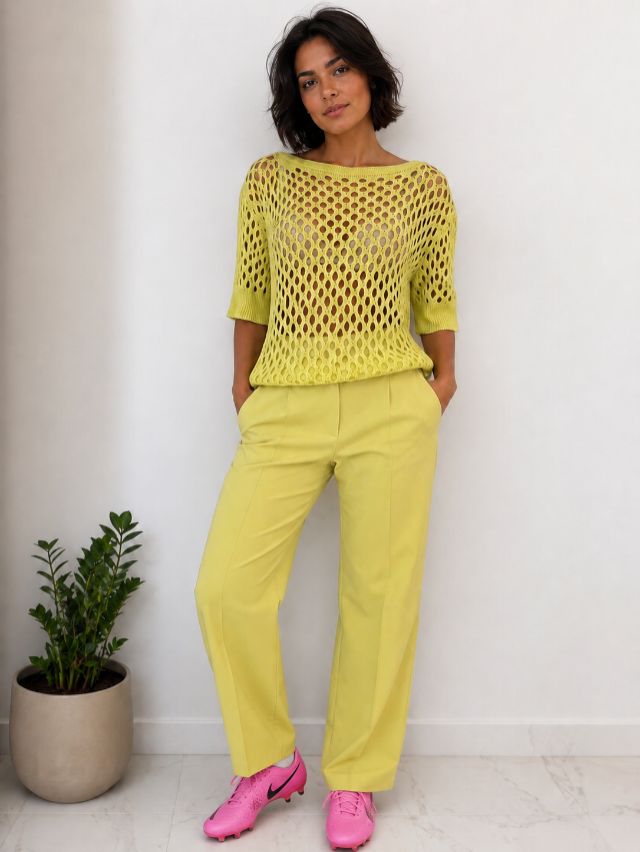 BLUSA TRICOMINAS - TAM=M - BUSTO=116 - CINTURA=114 - COMPR=70  (ref. 14584)