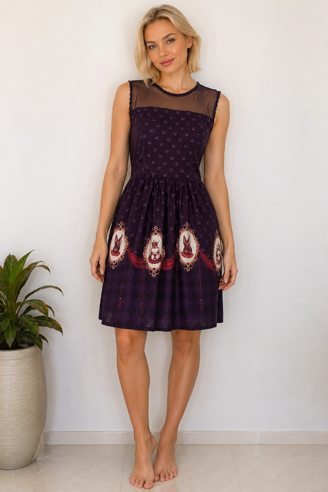 VESTIDO ANTIX - TAM=P - BUSTO=90 - CINTURA=74 - QUADRIL=102 - COMPR=90  (ref. 14632)