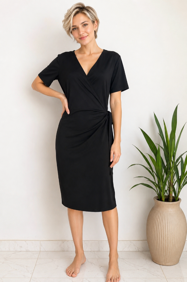 VESTIDO LOVITO - TAM=BUSTO=108 - CINTURA=90 - QUADRIL=112 - COMPR=112  (ref. 14700)