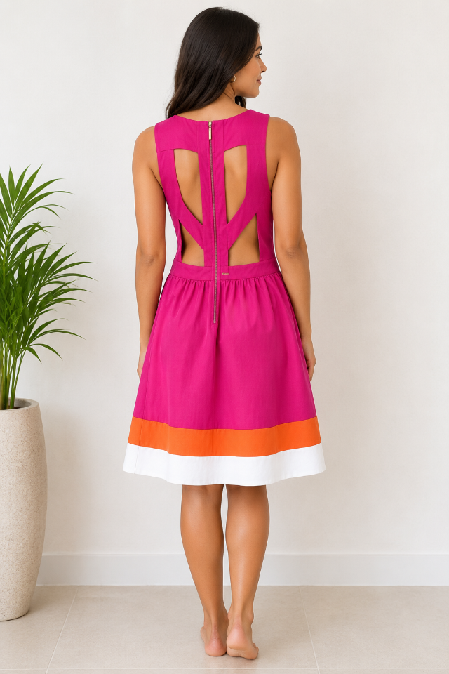 VESTIDO COLCCI - TAM=BUSTO=98 - CINTURA=80 - QUADRIL=126 - COMPR=94  (ref. 14966)