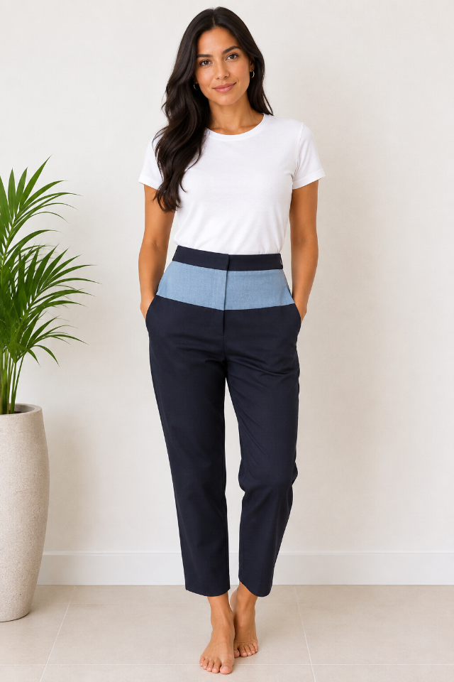 CALÇA EGREY - TAM=36 -  CINTURA=72 - QUADRIL=92 - COMPR=94   (ref. 14970)