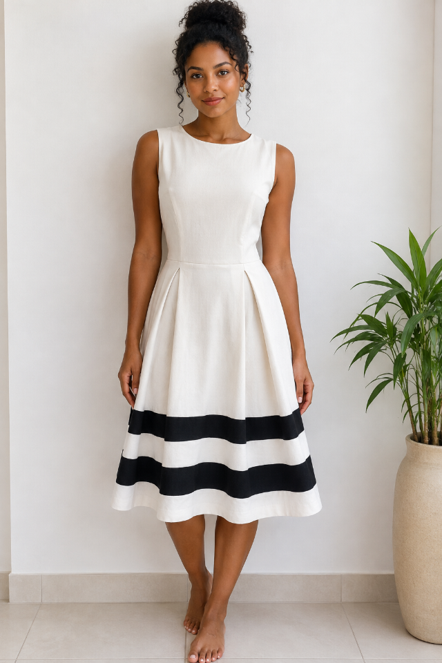 VESTIDO MALHA CALVIN KLEIN - TAM=BUSTO=92 - CINTURA=74 - QUADRIL=114 - COMPR=91  (ref. 15089)