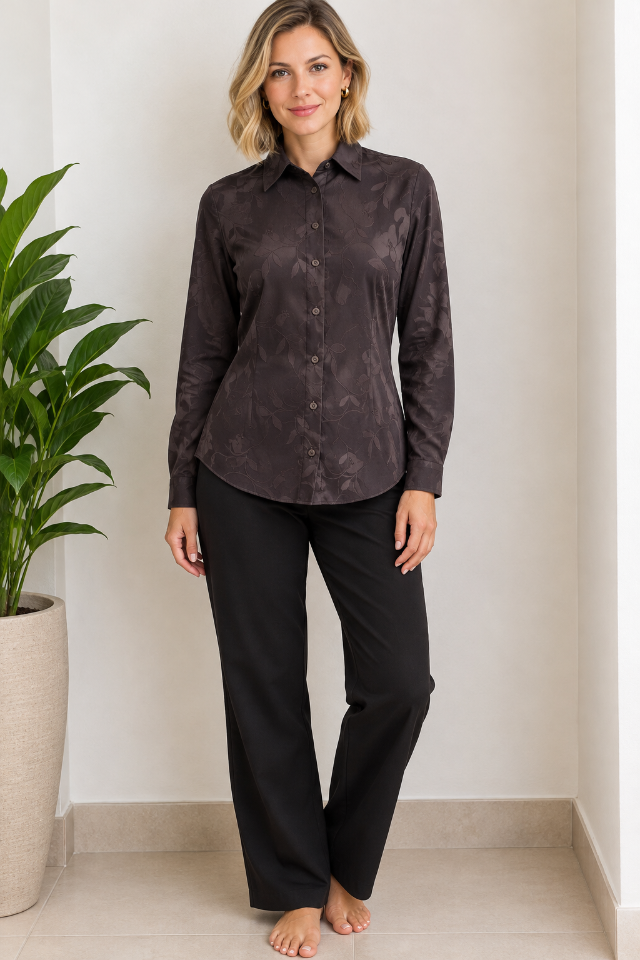 CAMISA DIMPUS - TAM=BUSTO=102 - CINTURA=90 - COMPR=60 (ref. 15134)