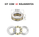 Rolamento F10-20M - 10x20x7 - 10 p�s