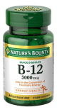 Vitamina B12 Nature&rsquo;s Bounty 5000mcg 40 Tablets