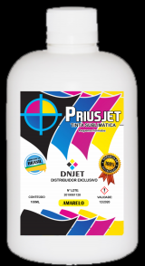 Tinta Sublimatica Priusjet Amarela 100ml
