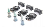 Kit Suporte Fixao Protetor Carter Golf Bora Audi A3