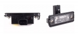 Par Lanterna De Luz De Placa Golf Sapao Polo Original Vw