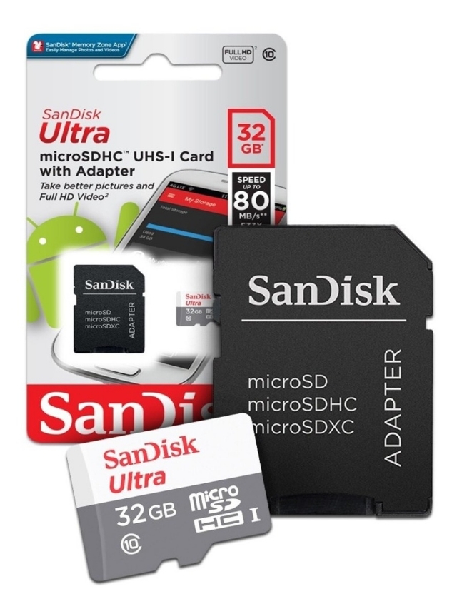 Carto de Memria SanDisk Ultra 32Gb