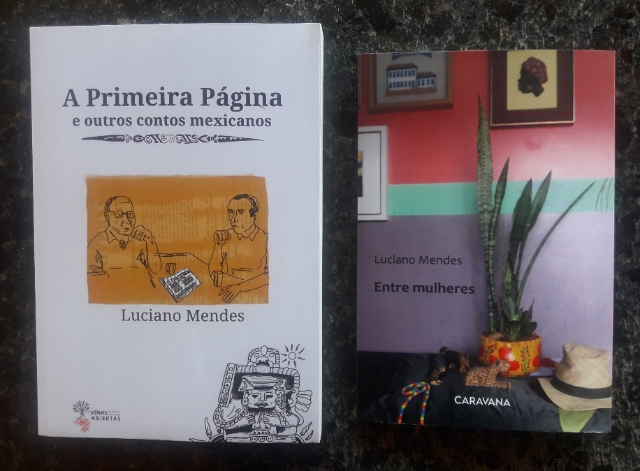 Entre mulheres + A primeira página -  Luciano Mendes - Pacote exclusivo com 2 livros do autor. Frete grátis para todo o Brasil