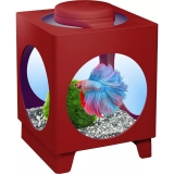 Beteira Tetra Betta Projector Vermelho Led 1,8 Litros