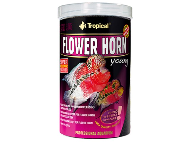 Ração Tropical Flower Horn Pellets Young 380g