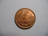 MR00108b1 - Brasil Moeda 1 centavo Real 2001 Soberba ++