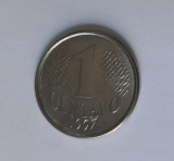 MR00104c - Brasil Moeda 1 centavo Real 1997 MBC Circulada