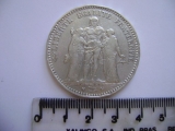 Rb1792 - Frana Moeda Prata 5 Francos 1873 25g