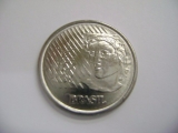 MR01005a - Brasil Moeda 10 centavos Real 1997 Flor FC