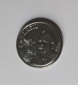 MR05007a - Brasil Moeda 50 Centavos Real 2003 Flor Fc