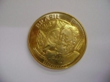 MR02509a - Brasil Moeda 25 Centavos Real 2003 Flor Fc
