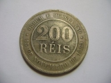 Rn0652 - Brasil Moeda 200 Ris 1899 Repblica