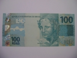 CR100032 - Brasil Cdula 100 Reais GJ C367 Fe Flor de Estampa