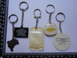 Rch017 - 5 Chaveiros Petrobrs leos Propaganda Marca Mdia 