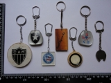 Rch024 - 7 Chaveiros Times Clubes Futebol Propaganda Marca