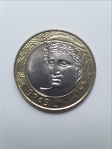 MR10002b6 - Brasil Moeda 1 Real 1998 Sob+ SEM Contorno