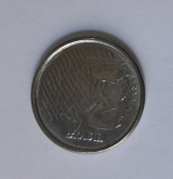 MR00104c - Brasil Moeda 1 centavo Real 1997 MBC Circulada