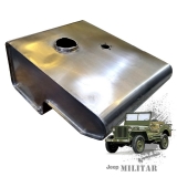 tanque de combustivel inox jeep mb42