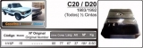 Tanque De Combustvel C20 / D20 1983/1992 (todos)