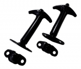 Trava / Prendedor Capo Jeep Willys Cj5 (preto)  Valor Do Par