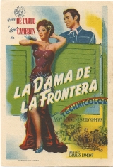 H047-(DUB)ERA SEU DESTINO-AKA, A DAMA DA FRONTEIRA - Frontier Gal - 1945 - Yvonne De Carlo-Rod Cameron-Fuzzy Knight