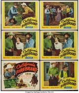 G228-MONTE HALE-O Vale Do Sangue - California Firebrand - 1948 - Monte Hale-Lorna Gray
