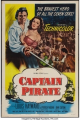 C015-(Leg)A BANDEIRA NEGRA - Captain Pirate - 1952 - Louis Hayward-Patricia Medina-John Sutton
