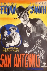 C001-CIDADE SEM LEI - San Antonio - 1945 - Errol Flynn-Alexis Smith-Monty Blue-Pedro De Cordoba-Tom Tyler