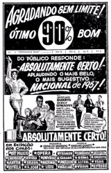 E167-ABSOLUTAMENTE CERTO - Absolutamente Certo - 1957