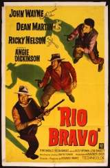 C058-ONDE COMEA O INFERNO - Rio Bravo - 1959 - John Wayne-Angie Dickinson-Dean Martin-Rick Nelson