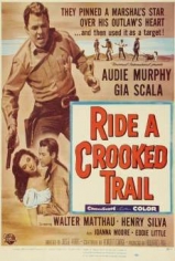 B039-(DUB)NA ROTA DOS PROSCRITOS - Ride A Crooked Trail - 1958 - Audie Murphy-Gia Scala-Walter Mathau