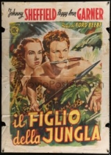 D085-BOMBA, O FILHO DAS SELVAS - The Jungle Boy - 1949 - Johnny Sheffield-Peggy Ann Garner