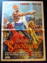 D186-SANDOKAN, O GRANDE - Sandokan, La Tigre Di Mompracem - 1963 - Steve Reeves-Genevive Grad-Andrea Bosic