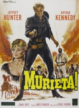 D200-A MORTE DE UM PISTOLEIRO - Joaquin Murrieta - 1965 - Jeffrey Hunter-Sara Lezana-Arthur Kennedy 