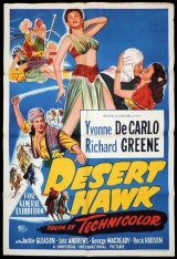 H177-O GAVIO/FALO DO DESERTO - The Desert Hawk - 1950 - Yvonne De Carlo-Richard Greene-George Macready