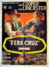 H028-VERA CRUZ - Veracruz - 1954 - Gary Cooper-Burt Lancaster-Sarita Montiel-Charles Bronson