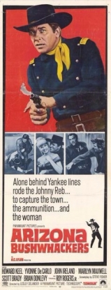 F074-PISTOLEIROS DO ARIZONA - Arizona Bushwhackers - 1968 - Howard Keel-Yvonne De Carlo-John Ireland