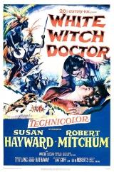 G173-FEITIO BRANCO - White Witch Doctor - 1953 - Robert Mitchum-Susan Hayward-Walter Slezak