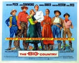 C118-DA TERRA NASCEM OS HOMENS - The Big Country - 1958 - Gregory Peck-Charlton Heston-Charles Bickford
