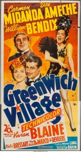 F167-SERENATA BOMIA - Greenwich Village - 1944