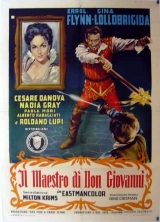 F201-OUSADIA DE VALENTE - Il Maestro Di San Giovanni - 1954 - Errol Flynn-Gina Lollobrigida-Cesare Danova